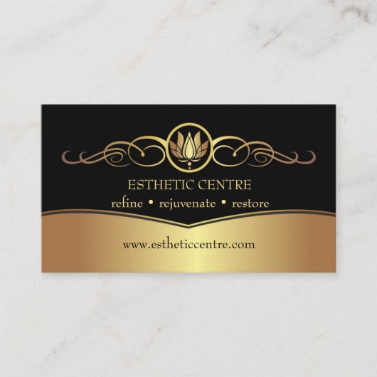 Cosmetische make up studio visitekaartje (Voorkant)