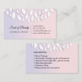 Cosmetische make up studio visitekaartje (Voorkant / Achterkant)