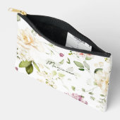 Cosmetische make-uptas met wilde bloemen etui (Open)