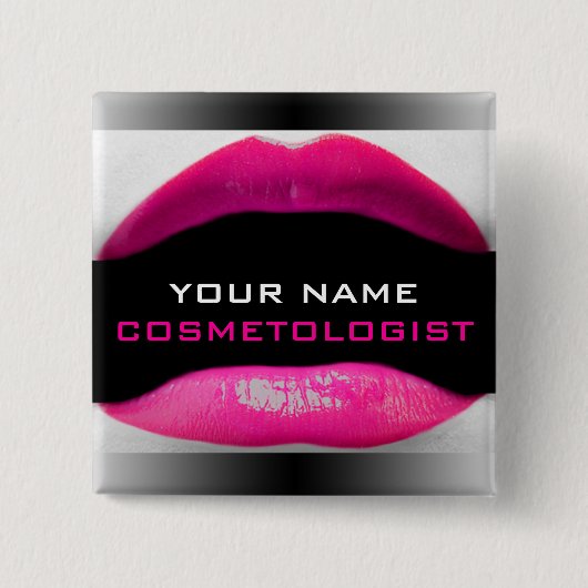 Cosmetische naam Badge Button (Voorkant)