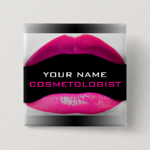 Cosmetische naam Badge Button