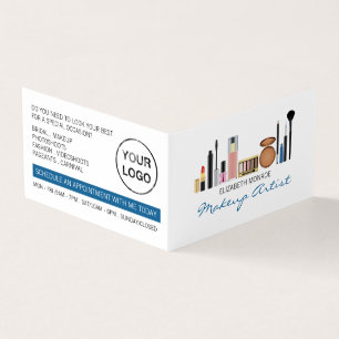 Cosmetische selectie, Makeup Artist, Loyalty Card Visitekaartje