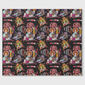 Cosmetische set cadeaupapier (Vlak)