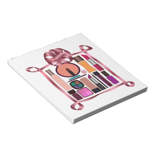 Cosmetische set notitieblok (Schuin)