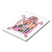 Cosmetische set notitieblok (Linkerzijde)