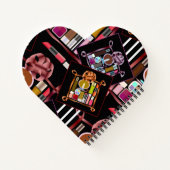 Cosmetische set notitieboek (Achterkant)