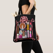 Cosmetische set tote bag (Dichtbij)