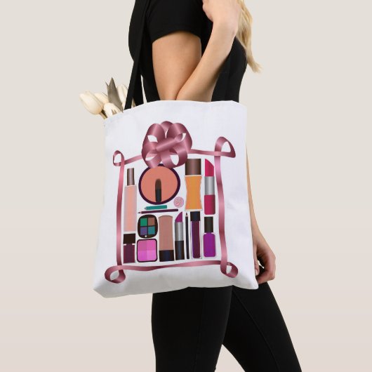 Cosmetische set tote bag (Dichtbij)