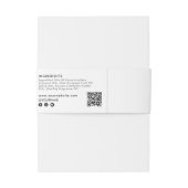 Cosmetische staaf - Sjabloon - Etiket - verpakking Uitnodigingen Wikkel (Achterkant Voorbeeld)