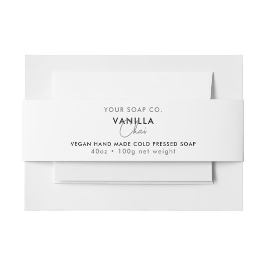 Cosmetische staaf - Sjabloon - Etiket - verpakking Uitnodigingen Wikkel (Voorkant Voorbeeld)