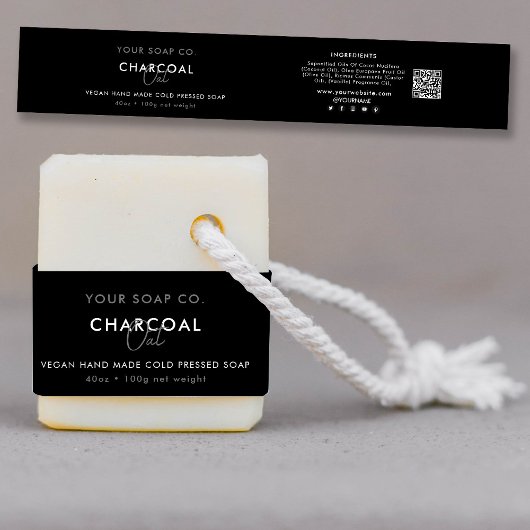 Cosmetische staaf - Sjabloon - Etiket - verpakking Uitnodigingen Wikkel