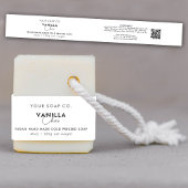 Cosmetische staaf - Sjabloon - Etiket - verpakking Uitnodigingen Wikkel