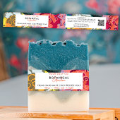 Cosmetische staaf Zeep band Etiket Verpakking Kleu Uitnodigingen Wikkel