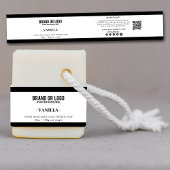 Cosmetische staaf zeep Belly Band Label Wrap Logo Uitnodigingen Wikkel
