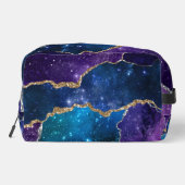 Cosmetische tas 'Cosmic Agate Rainbow Holographic (Achterkant)