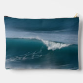Cosmetische tas met oceaangolven (Achterkant)