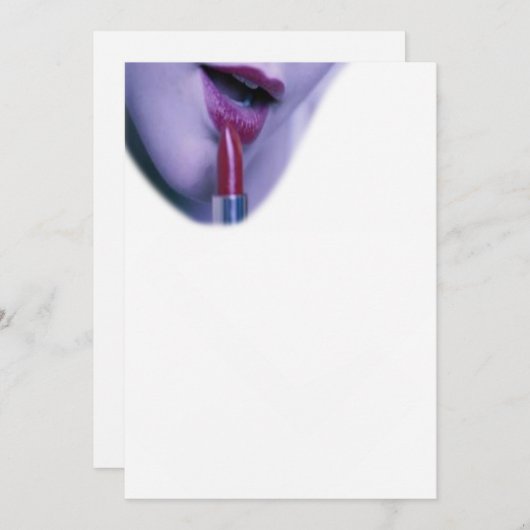 Cosmetische uitnodiging (Voorkant / Achterkant)