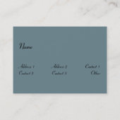 Cosmetische Visitekaartje (Achterkant)