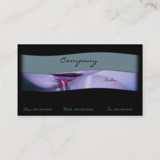 Cosmetische Visitekaartje (Voorkant)