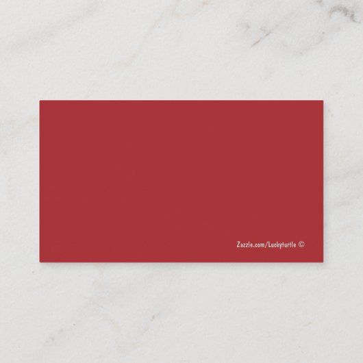 Cosmetische Visitekaartjes (Achterkant)