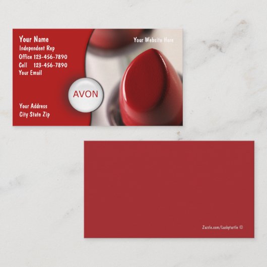 Cosmetische Visitekaartjes (Voorkant / Achterkant)