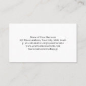 Cosmetische vrouwen schoonheid | Make-uppenselen Visitekaartje (Achterkant)