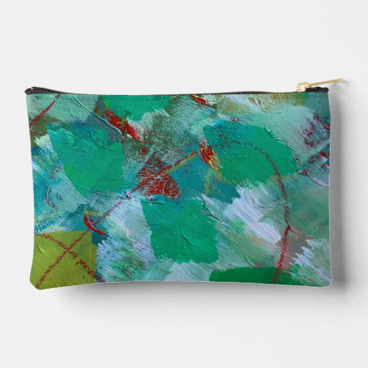 Cosmetische zak/potlood zakje in marmeren ontwerp etui (Achterkant)