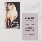 cosmetologe cosmetologe haarstylist afsprakenkaartje (Voorkant / Achterkant)