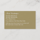 Cosmetologen Visitekaartjes (Achterkant)