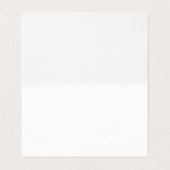  Cosmetologie Oranje Rode Bloemen Visitekaartje (Binnenkant ongevouwen)