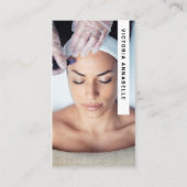 Cosmetologist Foto QR Code Visitekaartje (Voorkant)