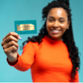 Cosmetologist Spuit Botox B12 QRCode Blue Ocean Visitekaartje