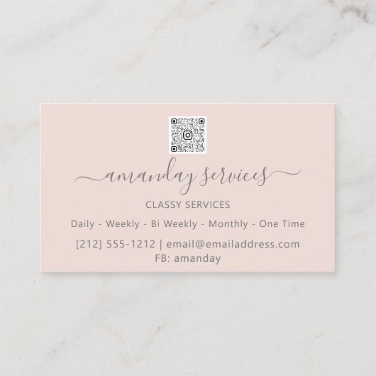 Cosmetologist Spuit Botox B12 QRCode Holograaf Visitekaartje (Achterkant)