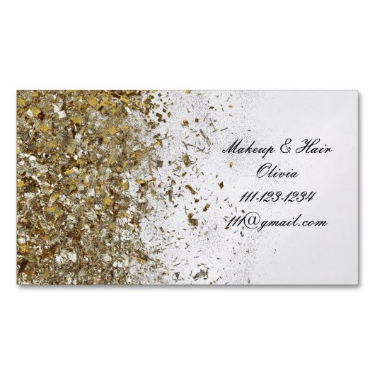 COSMETOLOGIST VISITEKAARTJE MAGNETISCH VISITEKAARTJE (Voorkant)