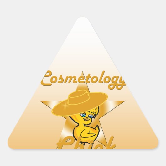 Cosmetology Chick #10 Sticker (Voorkant)