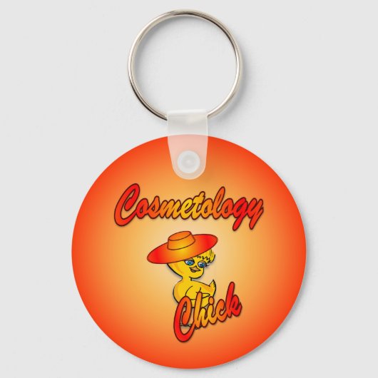 Cosmetology Chick #5 Sleutelhanger (Voorkant)