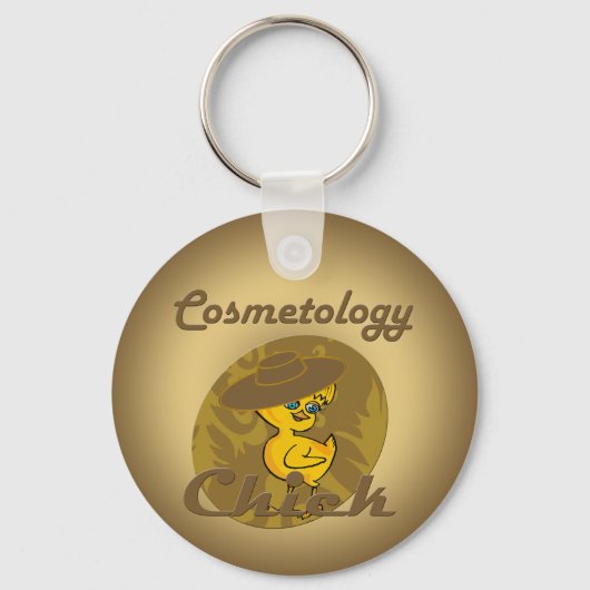 Cosmetology Chick #6 Sleutelhanger (Voorkant)