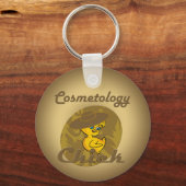 Cosmetology Chick #6 Sleutelhanger (Voorkant)