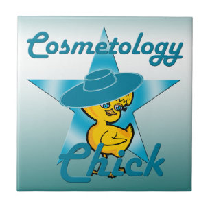 Cosmetology Chick #7 Tegeltje