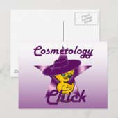 Cosmetology Chick #9 Briefkaart (Voorkant / Achterkant)