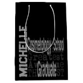 Cosmetology School Afstuderen Extraordinaire CUSTO Medium Cadeauzakje (Voorkant)