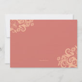 Cosmetology Silhouette Afstuderen Invitation Kaart (Achterkant)