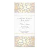 Cosmetology Spa and Salon Gold Circles Menu (Voorkant)