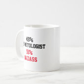 Cosmetoloog Badass Koffiemok (Voorkant links)