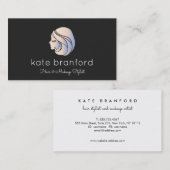 Cosmetoloog Beauty Girl Visitekaartje (Voorkant / Achterkant)