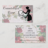  Cosmetoloog Beauty Salon Hairdresser Afsprakenkaartje (Voorkant / Achterkant)
