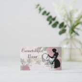  Cosmetoloog Beauty Salon Hairdresser Afsprakenkaartje (Staand voorkant)