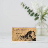  Cosmetoloog Beauty Salon Hairdresser Afsprakenkaartje (Staand voorkant)