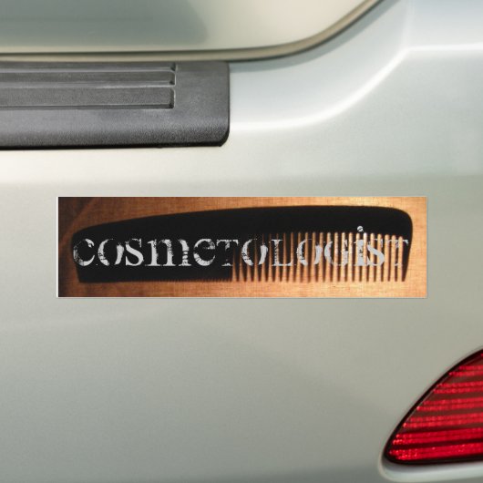 Cosmetoloog Bumpersticker (Op auto)
