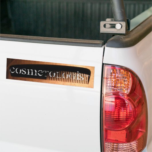 Cosmetoloog Bumpersticker (Op Truck)